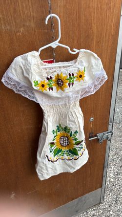 Mexican embroidered Dress