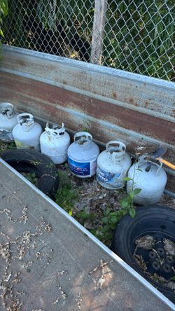 Empty Propane Tanks $10 Ea