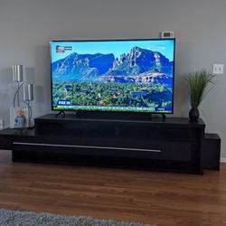 Copenhagen Modern TV Console, Coffee Table And Side Rable