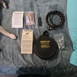 Motorcycle Tire Repair Kit And Inflate 