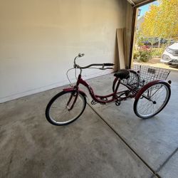 Schwinn Meridian Red  26’ Tricycle 