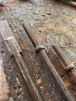 Jack hammer demolition bars