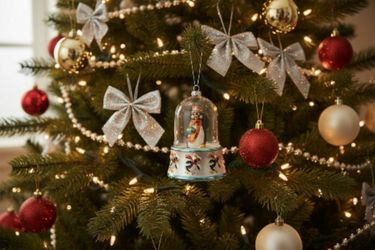 Mr. Christmas Musical Penguin Wind Up Christmas Ornament Plays Joy To The World. This is a Mr. Christmas Penguin Musical Rotating Glass Globe Ornament