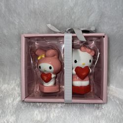 Hello Kitty/Melody Salt And Pepper Shakers