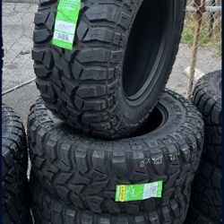 33x12.50r17 New Tires Set Of 4 Goodtrip Installed And Balanced Set De 4 Llantas Nuevas Instaladas Y Balanceadas
