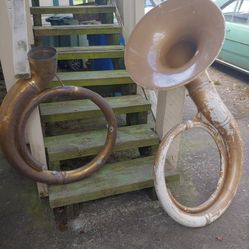 Tuba Instrument Parts Brass Fiberglass 