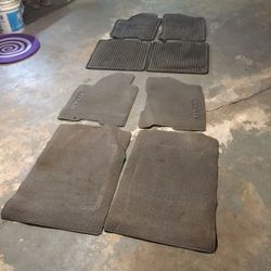 Titan floor mats rubber and carpet