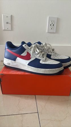 Nike Air Force 1'07 Low "USA / Independence Day." Size 10