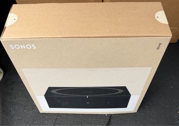 Sonos Amp Brand New Sealed Include Warranty.  AMPG1US1BLK), 2.1-channel amplifier that delivers 250 watts total, 125 watts per channel at 8 ohms