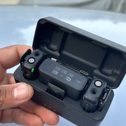 DJI wireless mics and Transmitter 