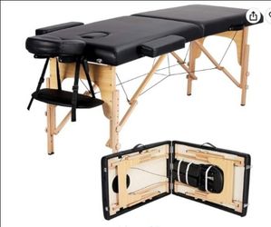 Yaheetech Portable Folding Massage Table with Adjustable Headrest