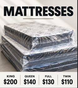 Mattresses King Queen Full Twin
