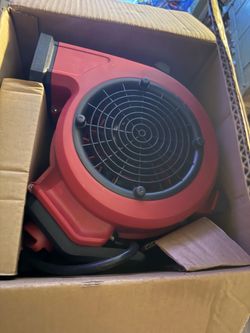 Floor fan for bedroom or garage gym - brand new