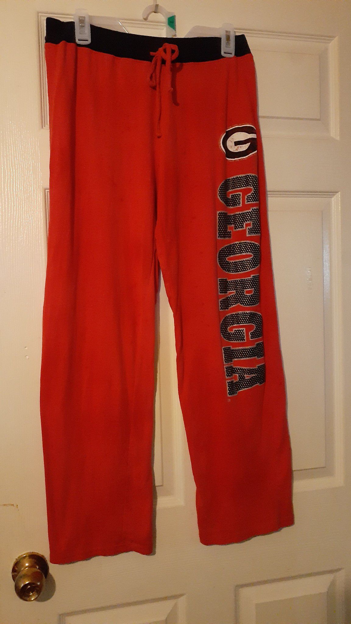 Ladies Georgia Bulldogs Pajama Pants - Medium