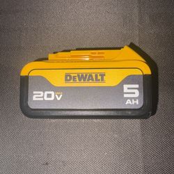 Dewalt 5.0 Battery 
