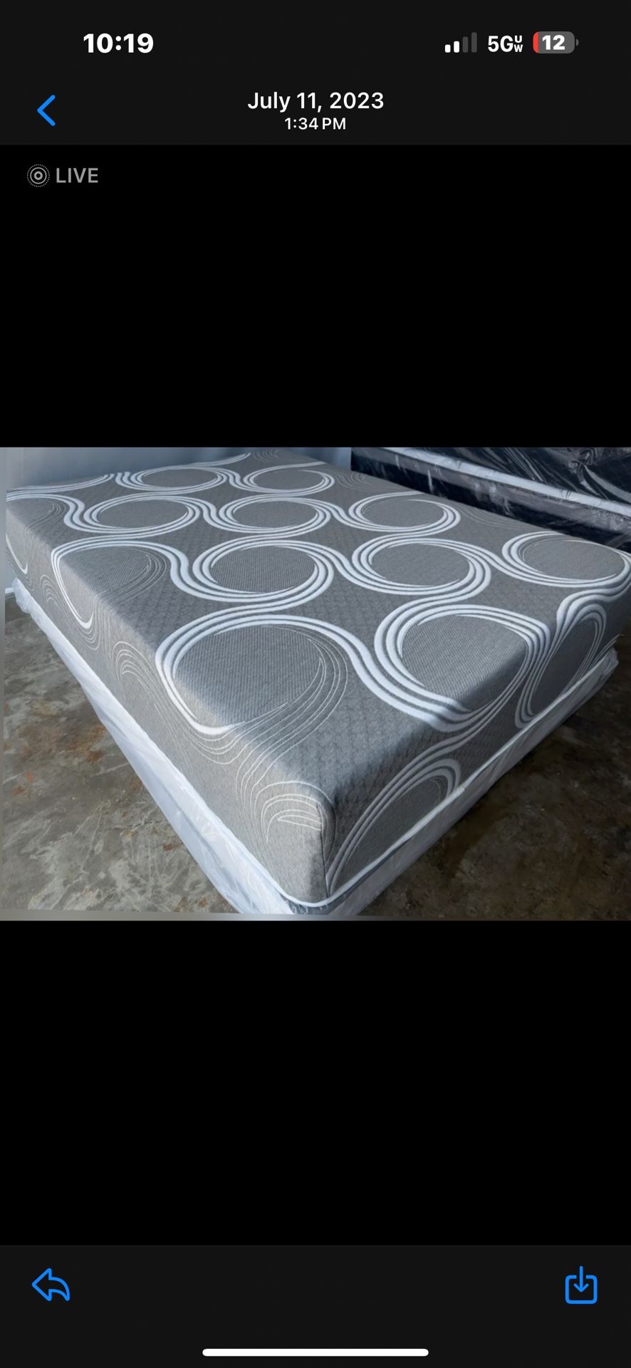 Full Size Julet Infused Cool Gel Memory Foam Mattress