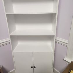 White 3 Shelf Bookcase