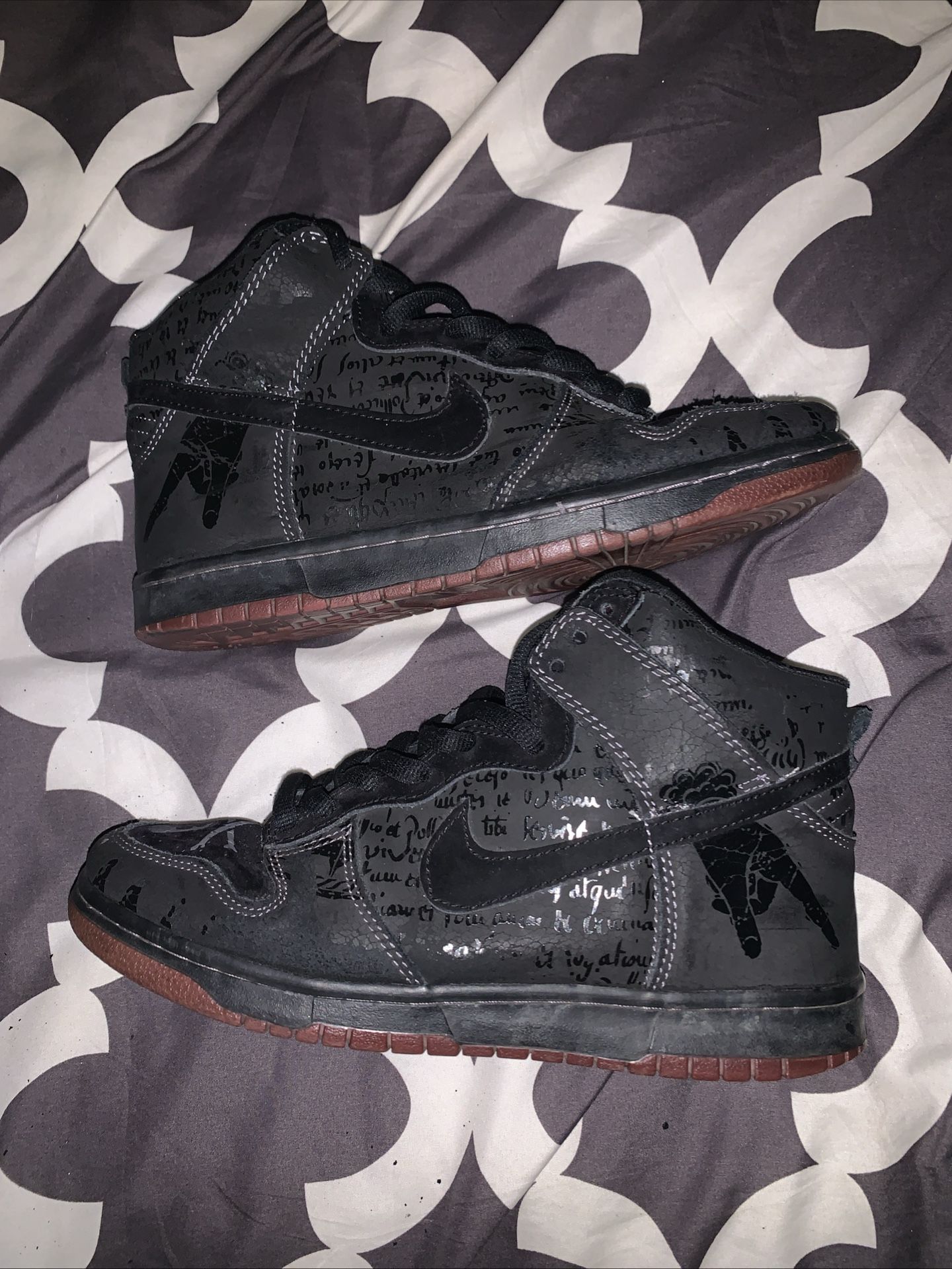 Nike SB High Black Melvins 2005 Release READ DESCRIPTION