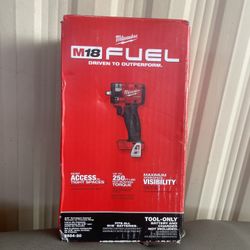 Milwaukee M18 FUEL GEN-3 18V Lithium-Ion Brushless Cordless 3/8 in. Compact Impact Wrench with Friction Ring (Tool-Only)