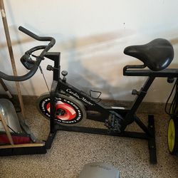 Exercise cycling bike