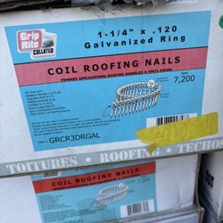 Grip rite wire coil framing nails