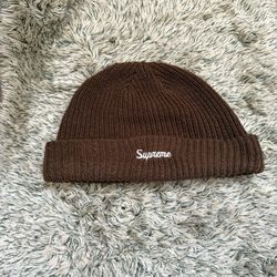 Supreme Loose Gauge Beanie 'Brown' 