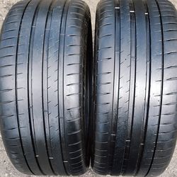 Pair 20 Michelin Pilot SPORT 4s 275/35zr20 90% Tread Life