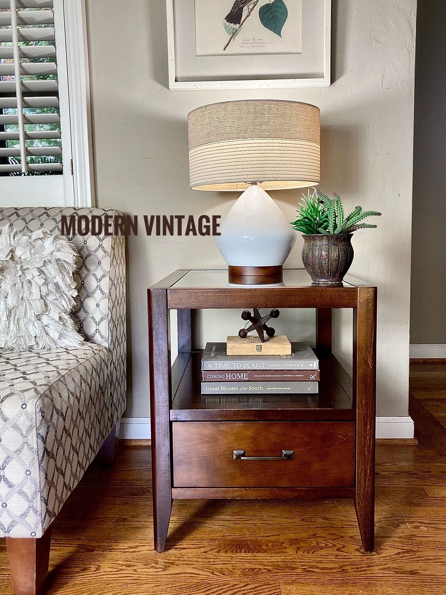 Crate And Barrel End Table