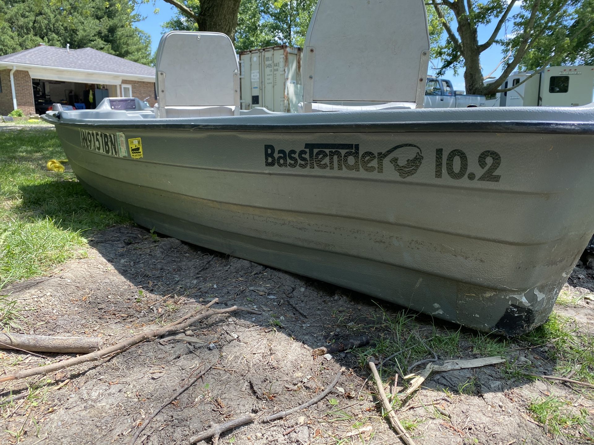 Bass Tender 10.2 Johnboat for Sale in Jamestown, IN OfferUp