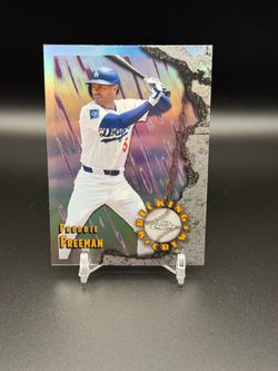 Freddie Freeman 2026 Topps Chrome Wrecking Crew Card
