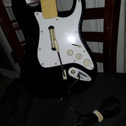 Rock Band Wired Guitar [Tested 4 Times!! Works Great]