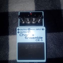 Used Out Of Box BOSS CE-5 Chorus Ensemble Pedal