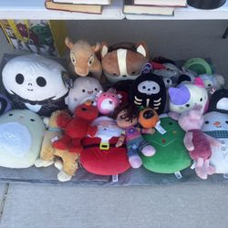 squishmallows / plushies