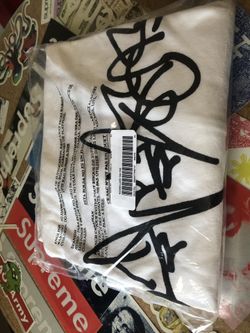 DS Supreme x Rammellzee Tag Tee XL White