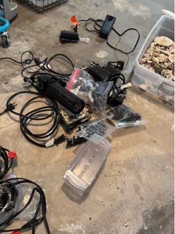 Used fish keeping supplies - $60