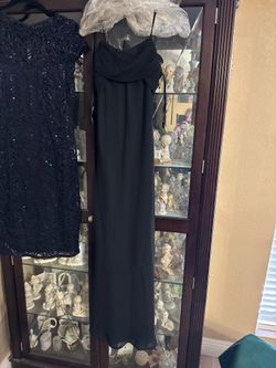 Women’s black evening gown, size 3-4