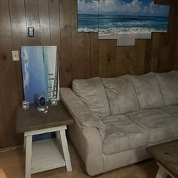 Ashley Furniture Couch And Tables 