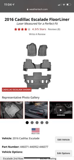 Acadia Denali Gmc Chevy Mats