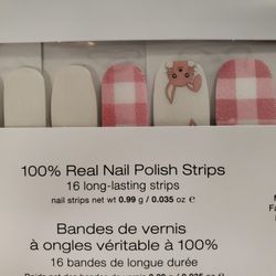 100% REAL NAIL POLISH STRIPS 