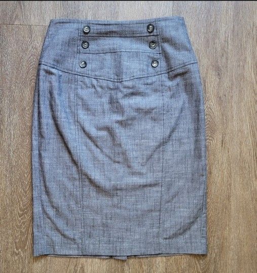 Blue Pencil Skirt Size 7