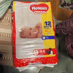 Huggies Diaper 44 Pack 