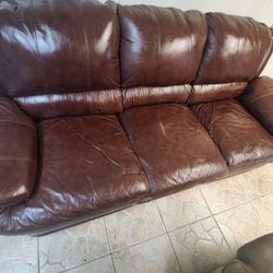 Leather Couch