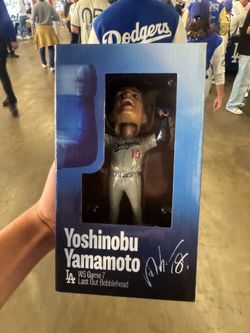 Yoshinobu Yamamoto Bobblehead
