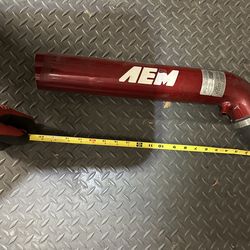 Air Intake  AEM Brand Aluminum Intake  Original AEM idk what it came out of