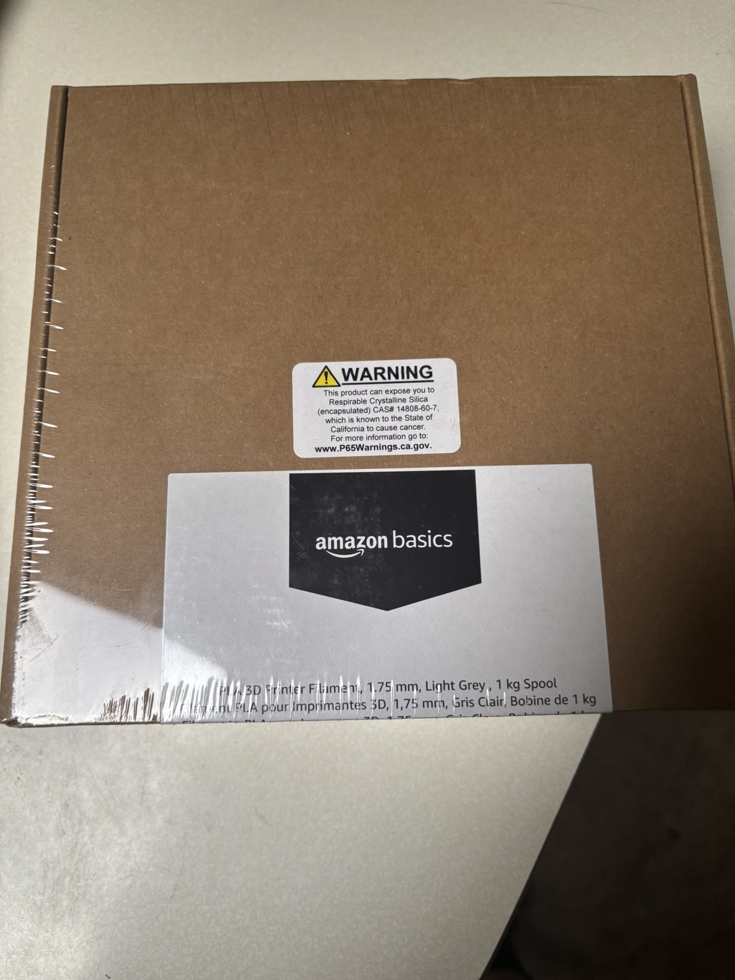 Amazon 3D Printer Filament Grey