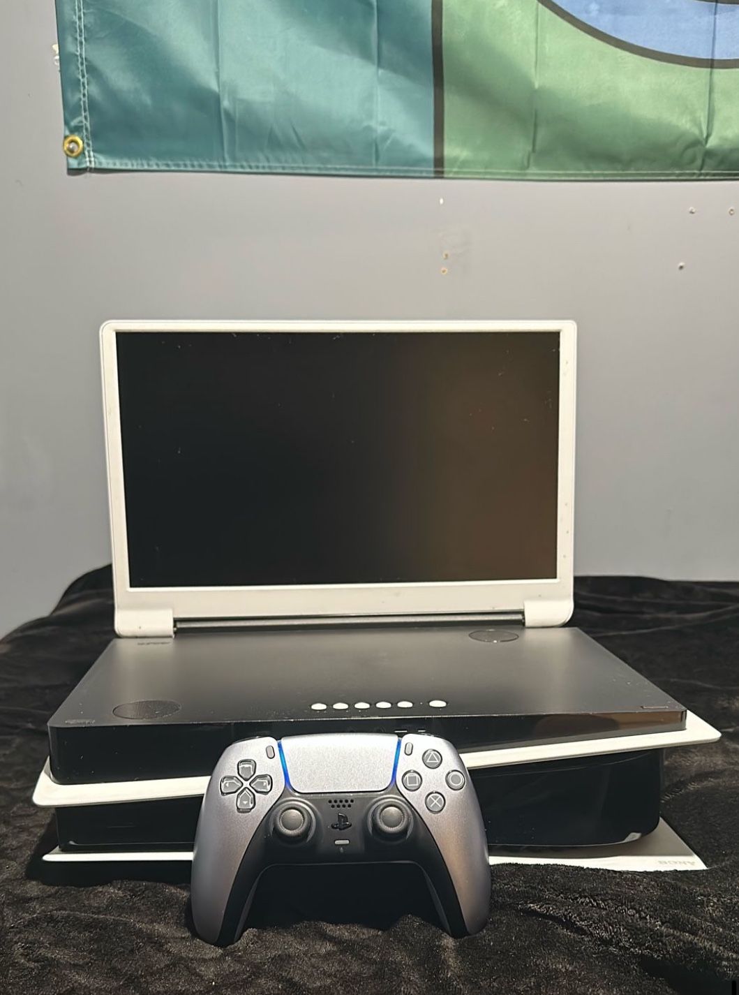 Ps5 With G-story Portable Monitor