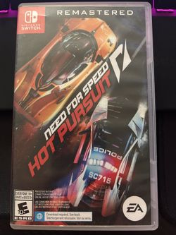 I’m asking$30 for Need for Speed: Hot Pursuit Remastered  for the Nintendo switch the original case no deliveries