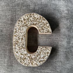 Letter C decoration