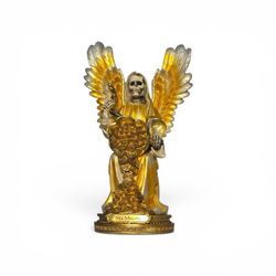 Santa Muerte Abundancia con Alas 14"