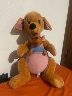 Winnie The Pooh KANGA and ROO 21" JUMBO Plush Disney Mattel